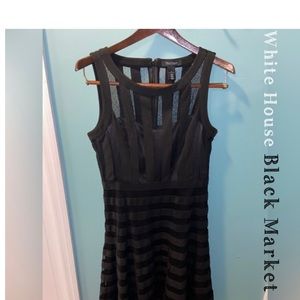 WHBM iconic Coquette banded fit and flare dress, NWOT!! Beautiful dress, size 8.